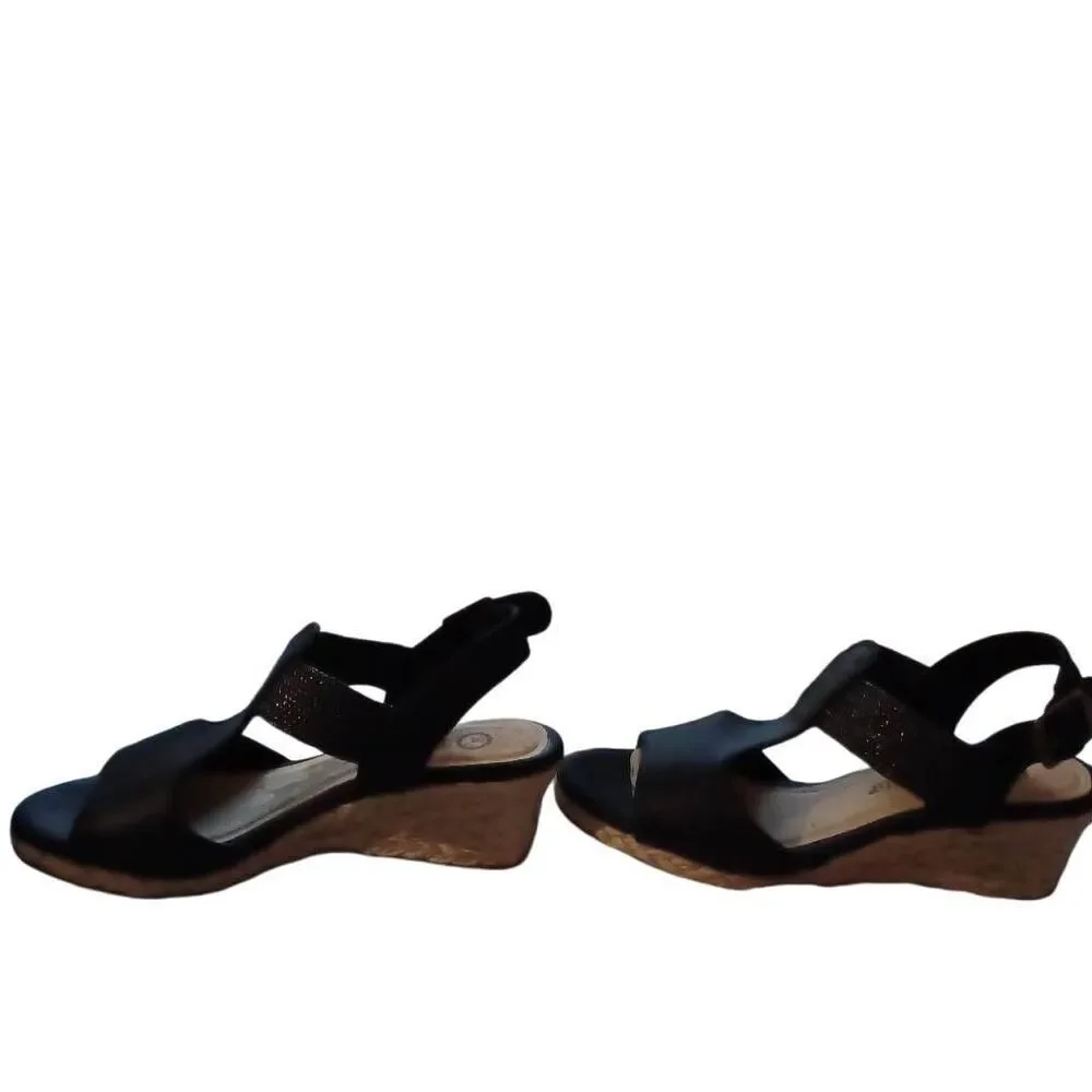 Women's Bella Vita Zayla Espadrille Wedge Sandals US6WW